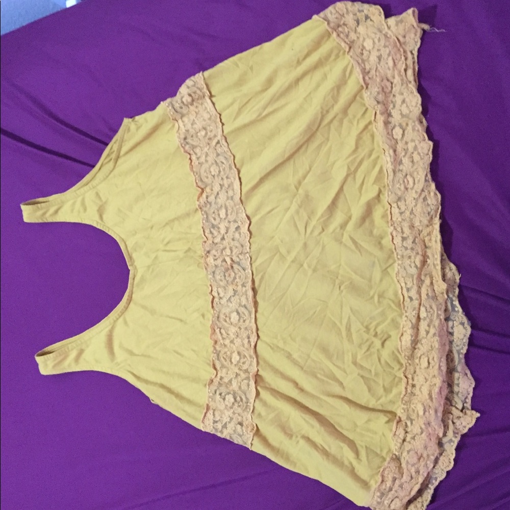 Mustard Yellow Tank Top